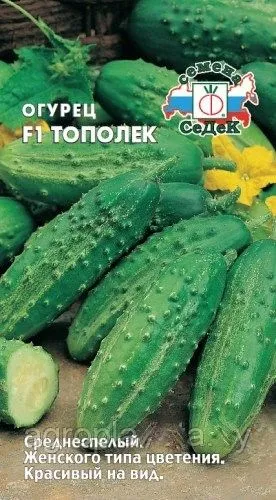 Седек огурец Тополек  F1 (Евро, 0,3)