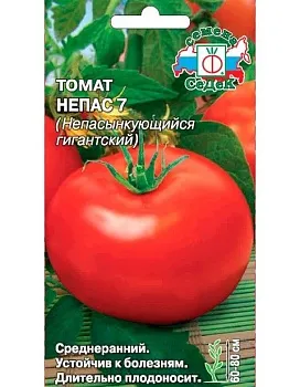 Седек томат Непас 7 Непасынкующийся Гигантский (Евро, 0,1)