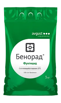 Бенорад СП Август (Беномил 500 г/кг) 3кг