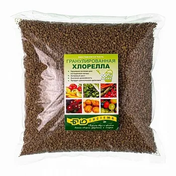 Гранулированная Хлорелла (цеолит+хлорелла) 2л. БС х15