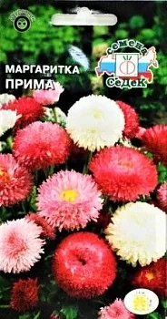 Седек Маргаритка Прима (многолетняя, махровая, смесь цветов) (Евро, 0,1)