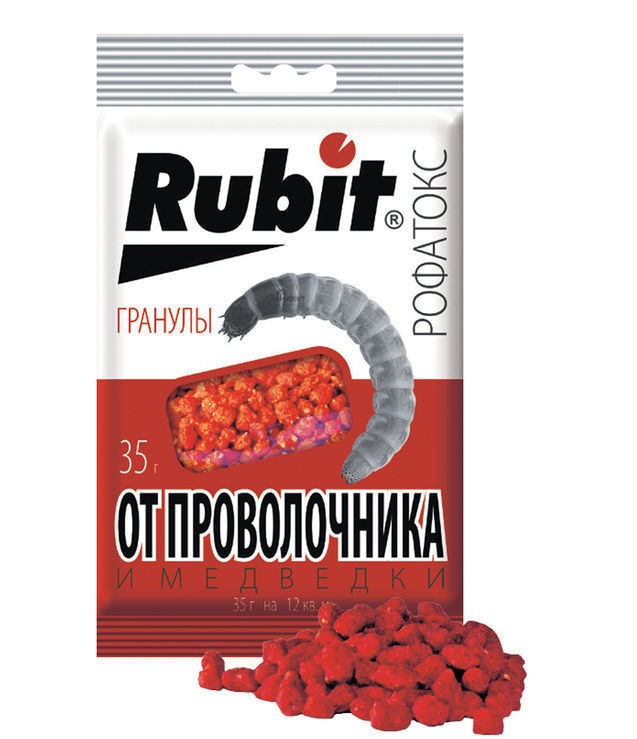 Рубит гранулы от медведки и проволочника 300г РОФАТОКС