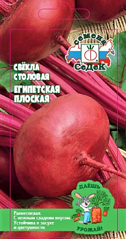 Седек свекла Египетская Плоская (столовая) (Евро, 3)