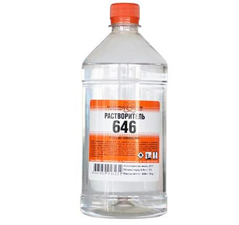 Растворитель №646 0.9л ПЭТ Н.Новгород (20)