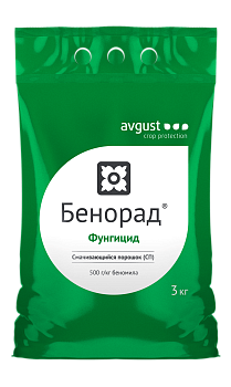 Бенорад СП Август (Беномил 500 г/кг) 3кг
