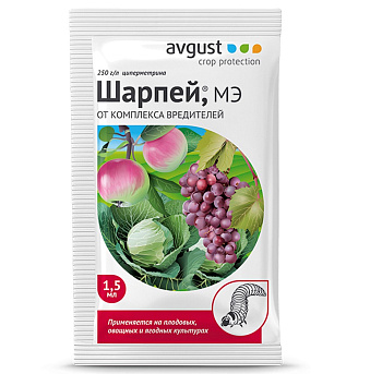 Шарпей 1,5мл Август (от комп. вред) (200)